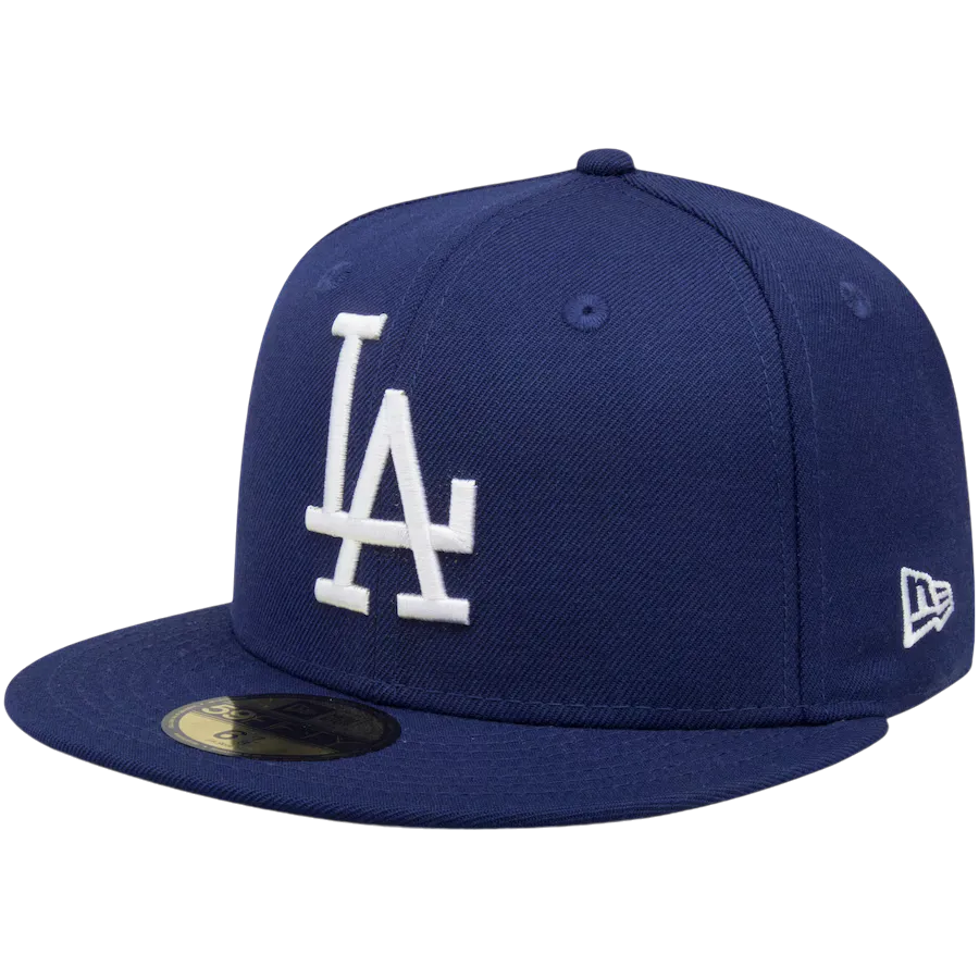 Men's Los Angeles Dodgers New Era Navy Cooperstown Collection Wo